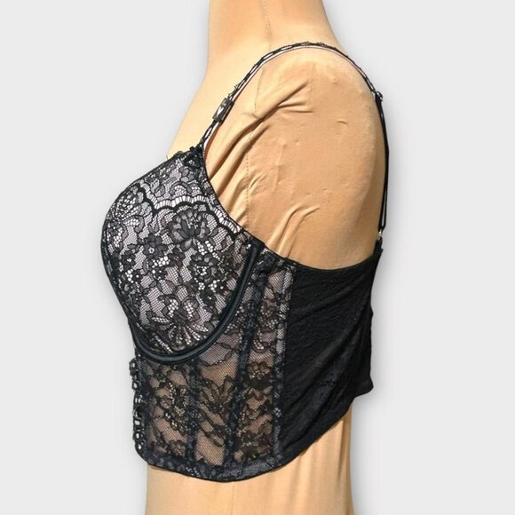 NWT Victoria’s Secret Dream Angels Bra M DD Heritage Ribbon Slot Bra Lace NEW - Picture 6 of 9